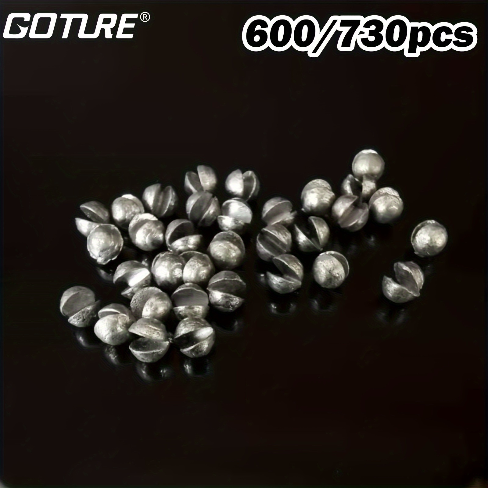 Dropshot Weights FREE FISHER Fishing Weights Sinkers, Split Shot