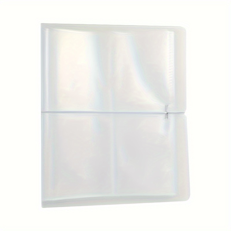 Large-capacity Transparent Plastic Sticker Storage Album, Rectangular, 26 Pages, 104 Sheets Planner Sticker Organizer - Bookshelf Album