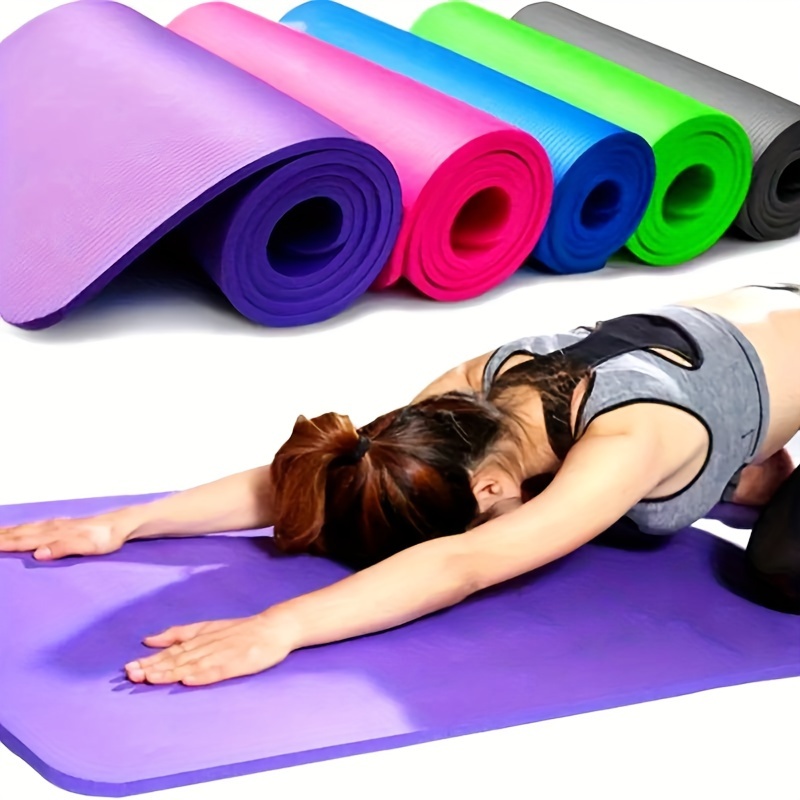 

1pc Eva Yoga Mat 3mm - , Lightweight, Non-slip, Moisture-resistant For Home Training - Single Pack