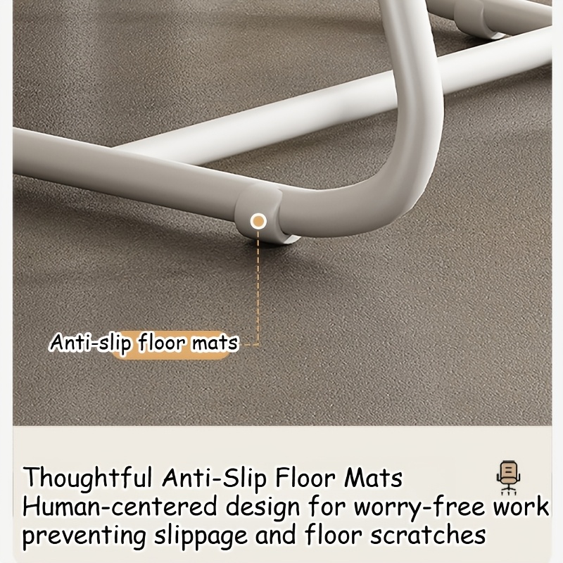 Silla de Oficina en Casa con Reposabrazos y Respaldo Ergonómico, Tela Transpirable, Asiento Moldeado, Adecuada para Oficina en Casa, Sala de Espera y Sala de Conferencias, Capacidad de Peso 130 kg, /Gris