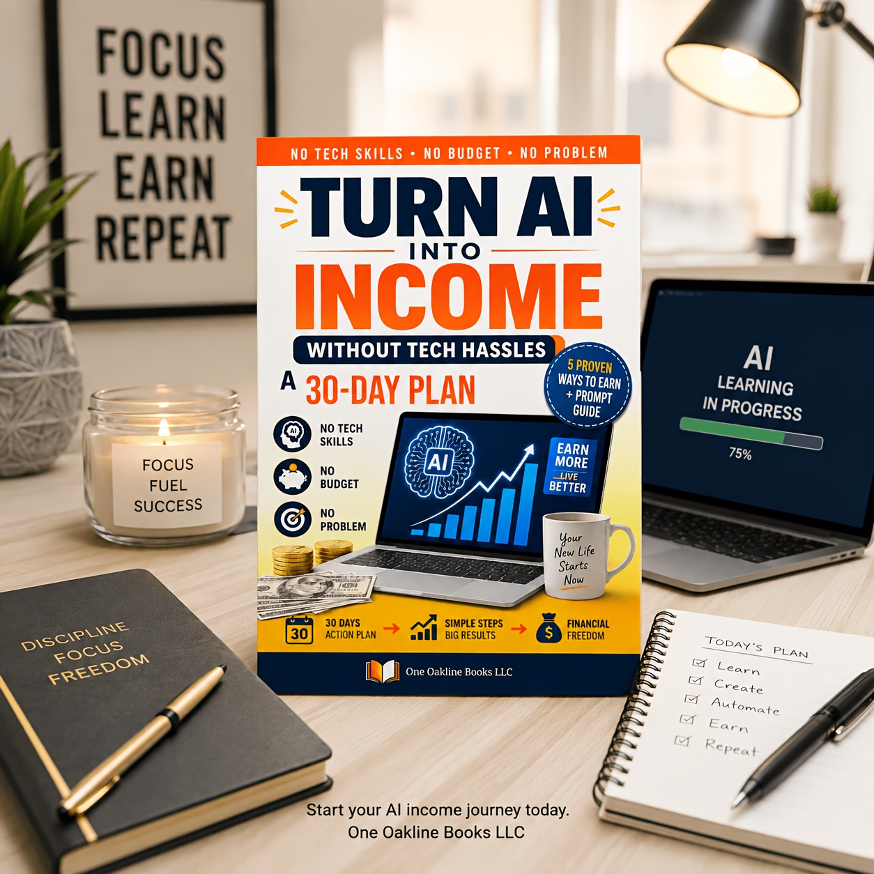 TEMU A Guide To Ai Side Hustles And Digital Skills Chat Gpt Prompts, Ai Tools, Online Money-making Methods, And Productivity Tutorials | A Practical