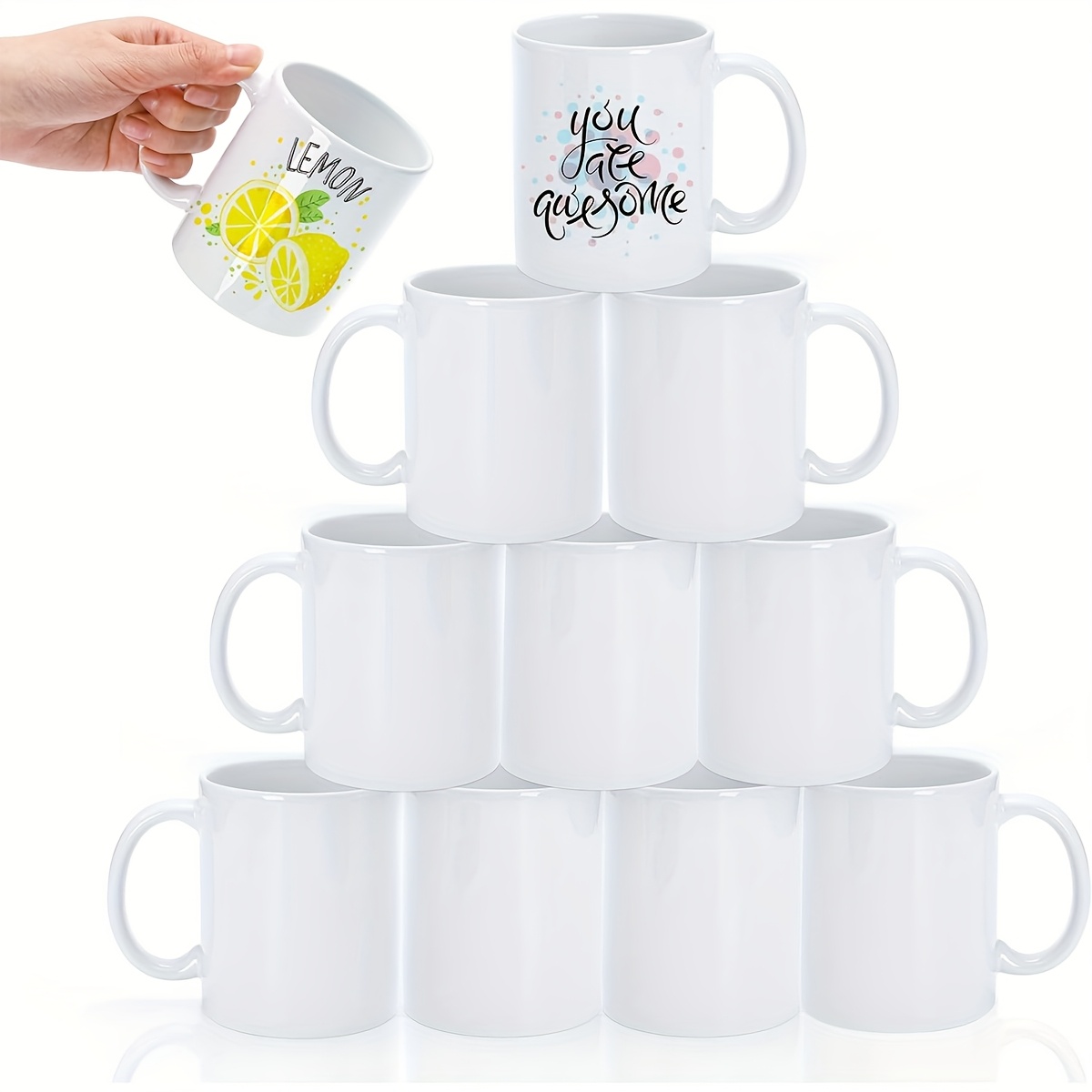 Stor Sublimationstasse 325 Ml – Mit Bluey-Motiv, BPA-frei, Offiziell Lizenziert