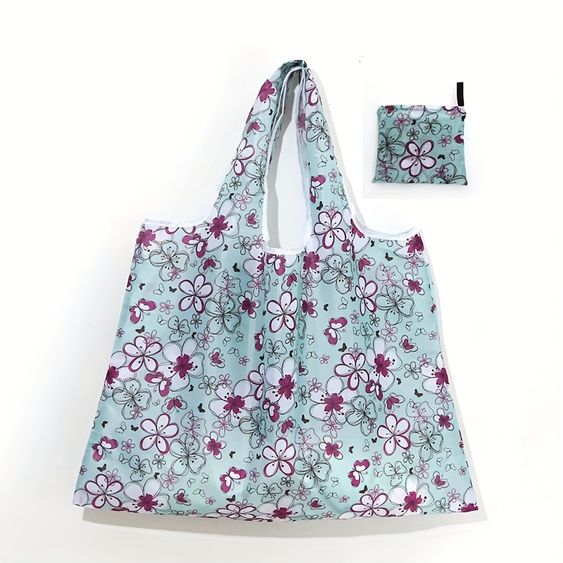 TEMU 1 Bolso de moda y para compras, reutilizable, plegable con gran capacidad, adecuado para compras, oficina, viajes, organización y almacenamiento