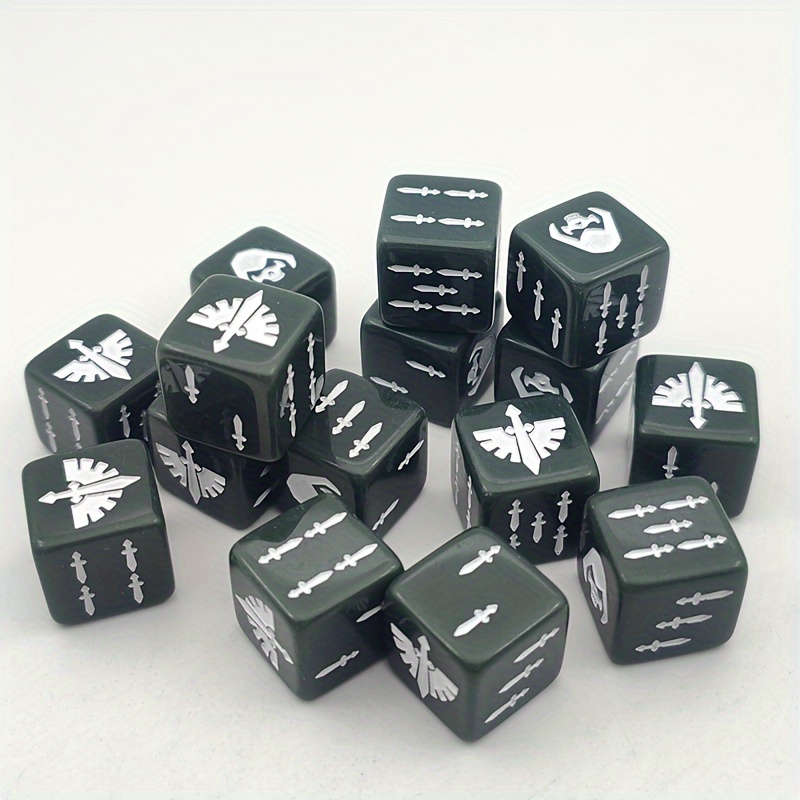 

5pcs Resin Dice Set - Halloween & Thanksgiving Parties, Adds A Touch To Any