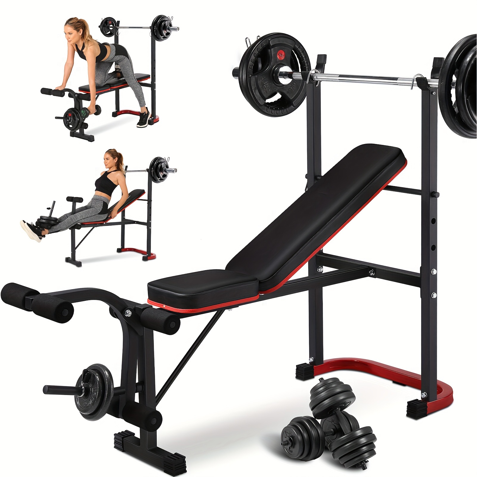 Squat Rack Walmart Bench Press Mikolo Adjustable Weight Bench, 660