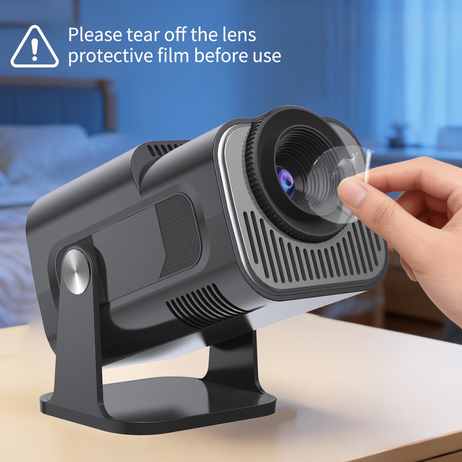 Portable Projector Running Android 11 Operating System