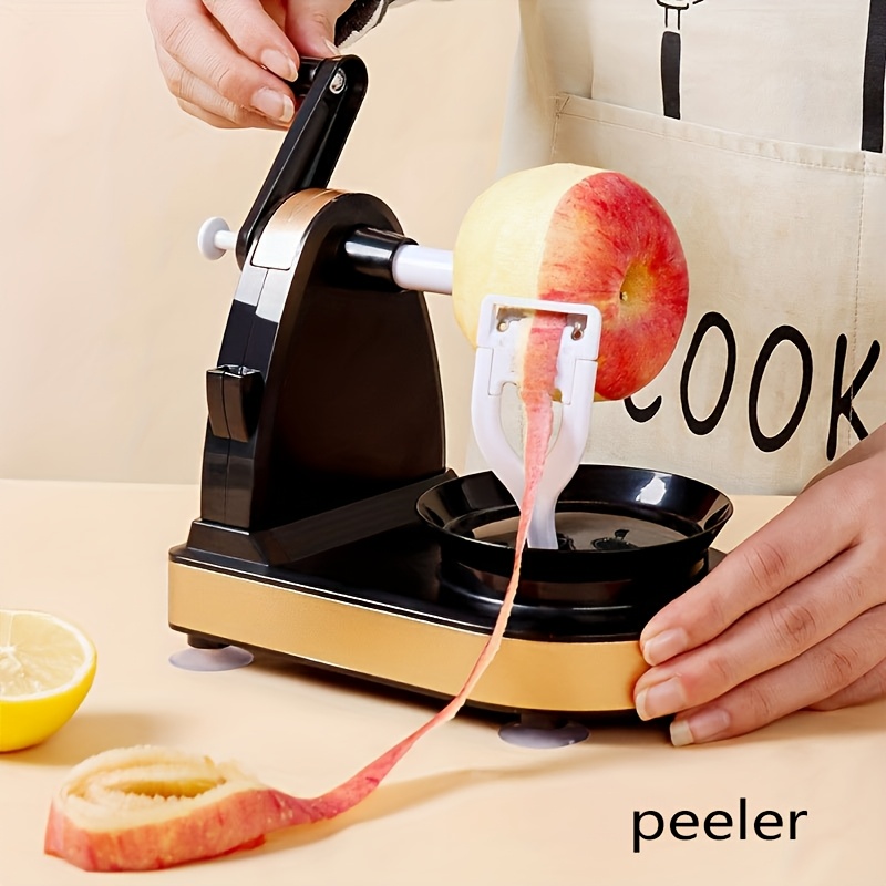 

1pc Easy-twist Hand Peeler - Quick & Effortless Fruit And Peeling, Abs Construction, Food-safe, With Automatic - Kitchen Use