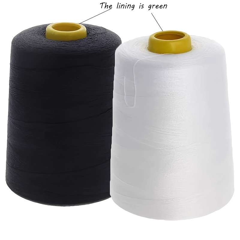 8000yard Sewing Thread Professional Cross Stitch Polyester Thread Reel Durable Rice Cone Sewing Machine Thread Diy Sewing Tool