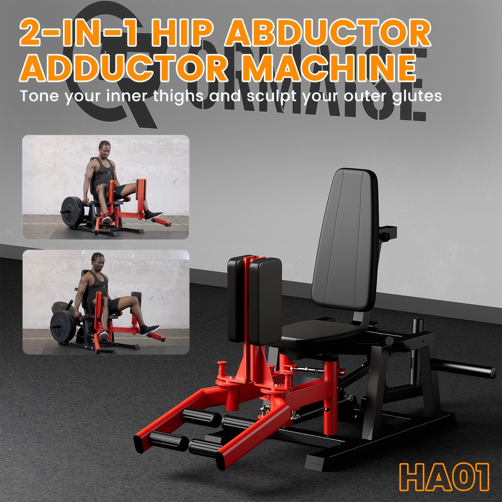 Temu er kang hip abductor machine plate loaded