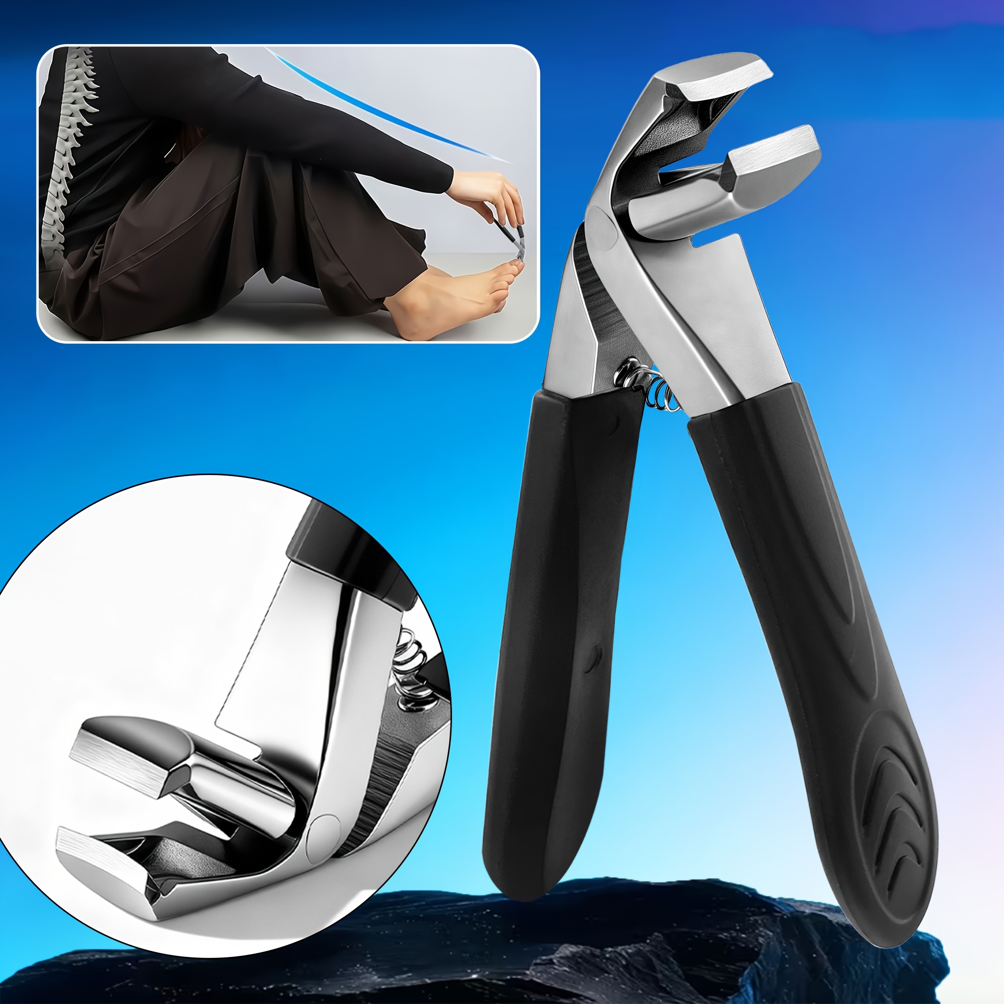 16pcs Heavy-Duty Toenail Clipper Set