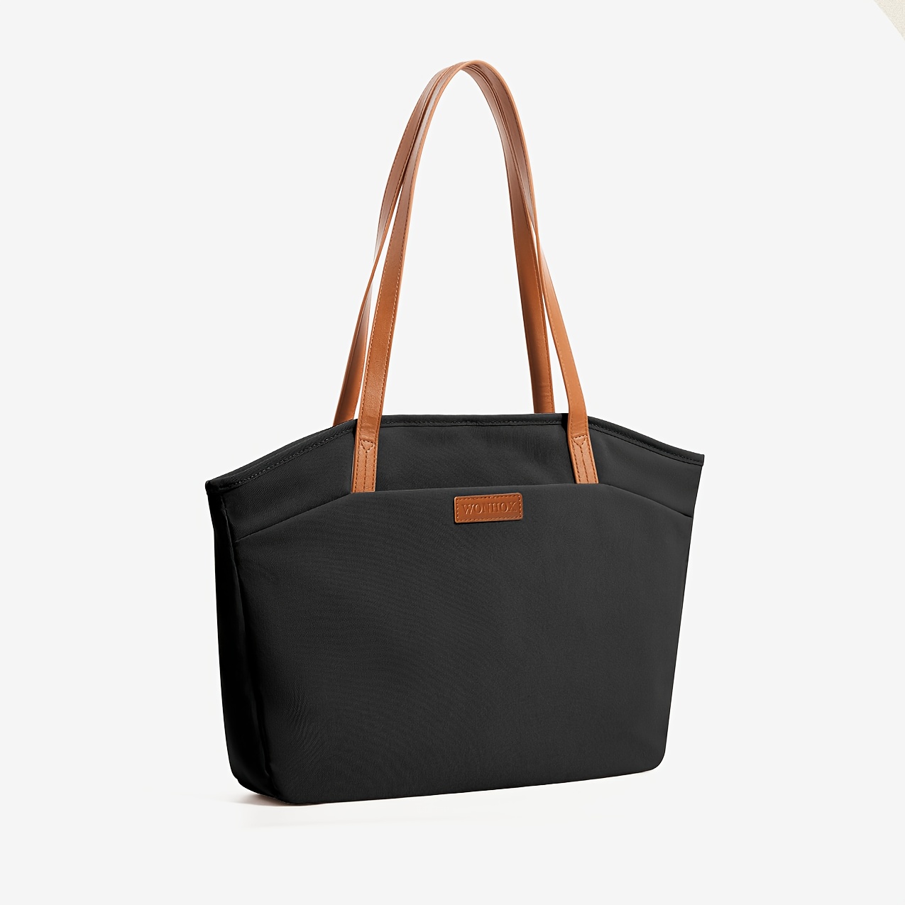 TEMU Fashionable Women's Tote Bag With A Large-capacity Interior, Can Hold A 14-inch Laptop, Suitable For Occasions, A Must-have For Travel, Business