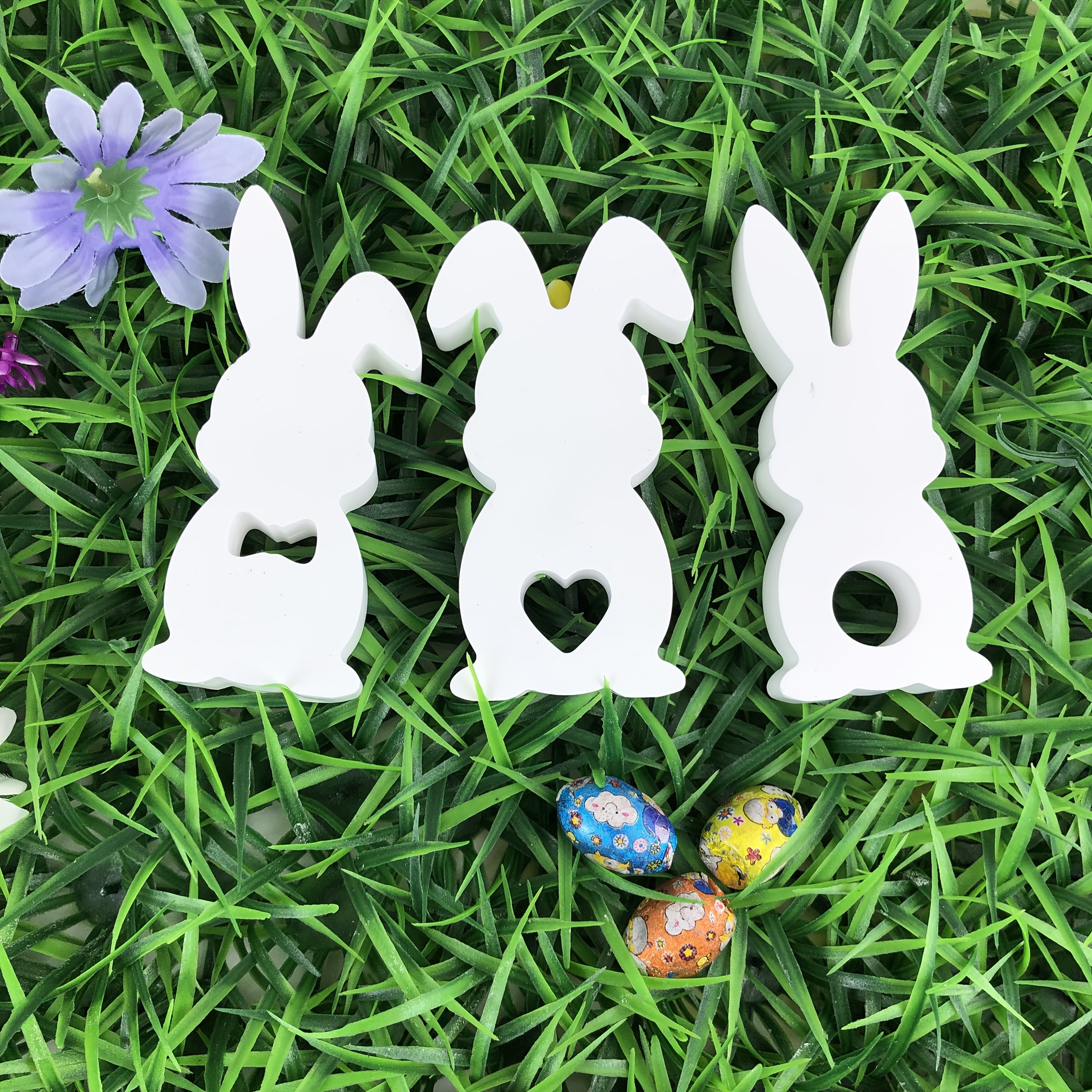 

Resin Casting Molds, Rabbit Decoration Mold, Diy Easter Bunny Resin Plaster Decoration, Candle Aromatherapy Decoration Mold, Easter Bunny Silicone Mold.