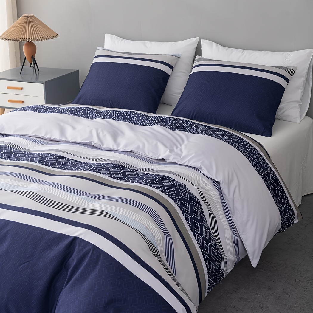 

Bed Linen 220x200 Cm 3 Part, Duvet Cover And 2 Pillowcase 80x80cm,