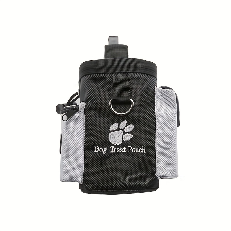 This Pet Training Pouch For Dog Treats Of Room, Including A Poop Bag Dispenser, Making It Ideal For Training, Walking, And Traveling With Your Puppy