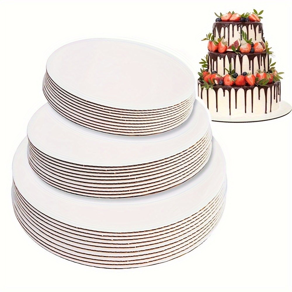 

Boards Set - Uncharged, Corrugated For Cakes And Pastries, - Presentation Trays