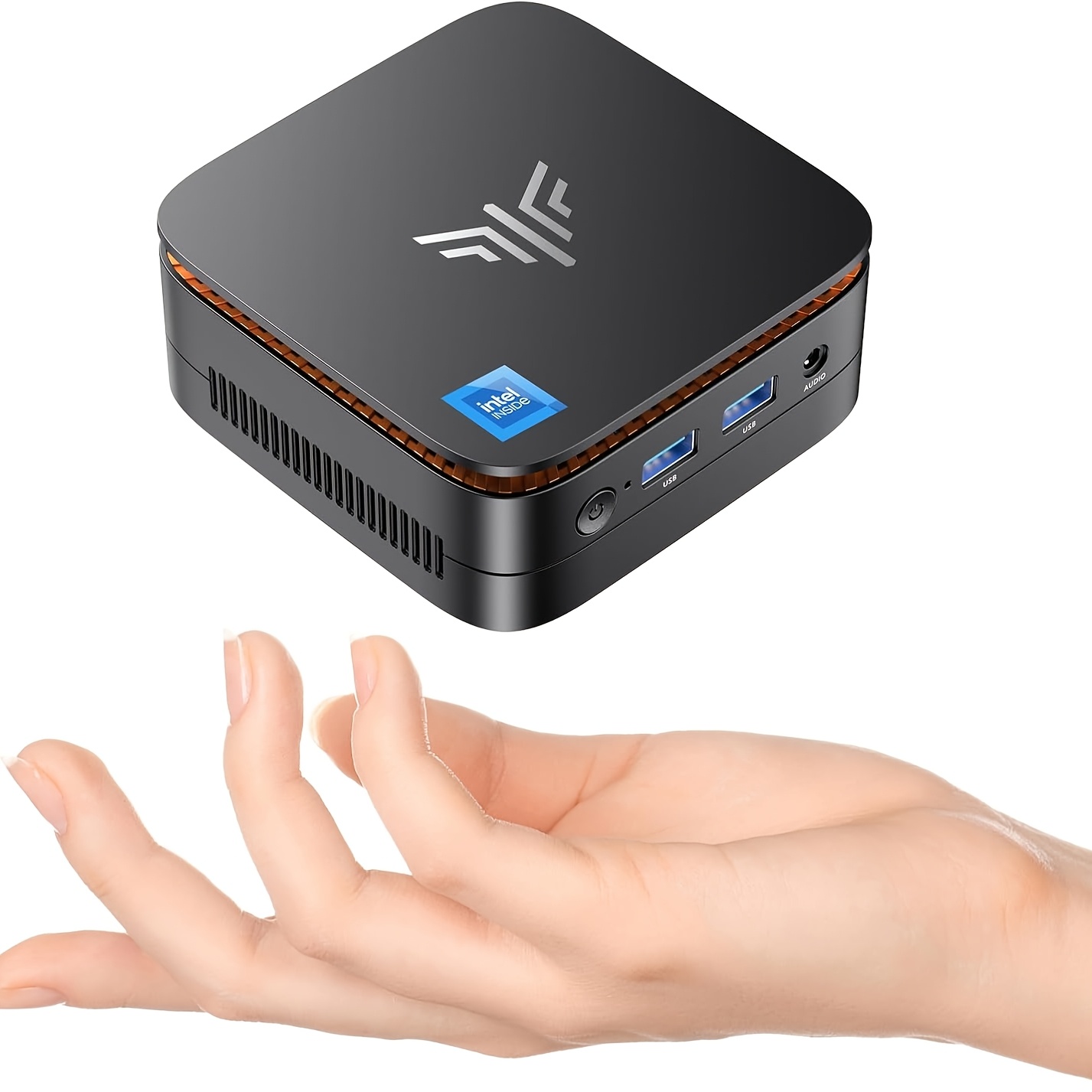 Acemagic Mini Pc N5030 (up To 3.1ghz) 8gb Lpddr4 , 256gb M.2 Sata Ssd, Dual Hdtv 2.0 4k@60hz, Dual Usb 3.2, Gigabit Ethernet, Wi-fi 5, Bt4.2, Small /office