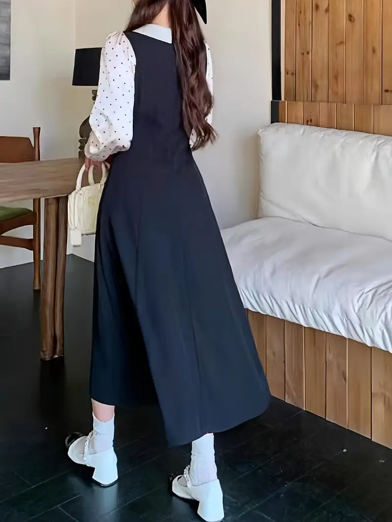 korean style outfit elegant dress women new long dress early - Temu United Arab Emirates korean style outfit elegant dress women new long dress early - Temu United Arab Emirates