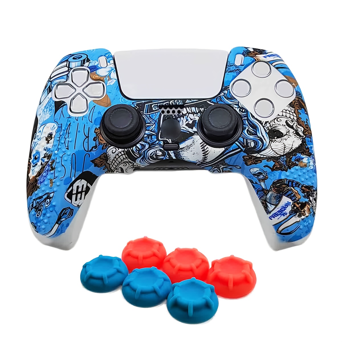 Water Transfer Printing Protective Case for PS5 Controllers
