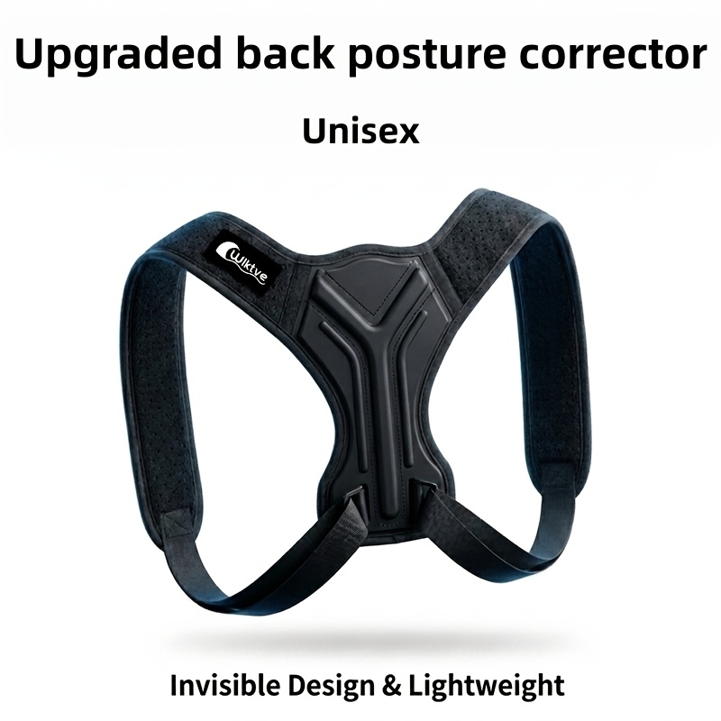 Image of Wlktve Upgraded Posture Corrector Back Brace, Unisex, Breathable, Invisible, Comfortable, Non-shoulder-chafing, For Daily Wear And Prolonged Sitting , Improves Rounded Shoulders And Hunched Posture