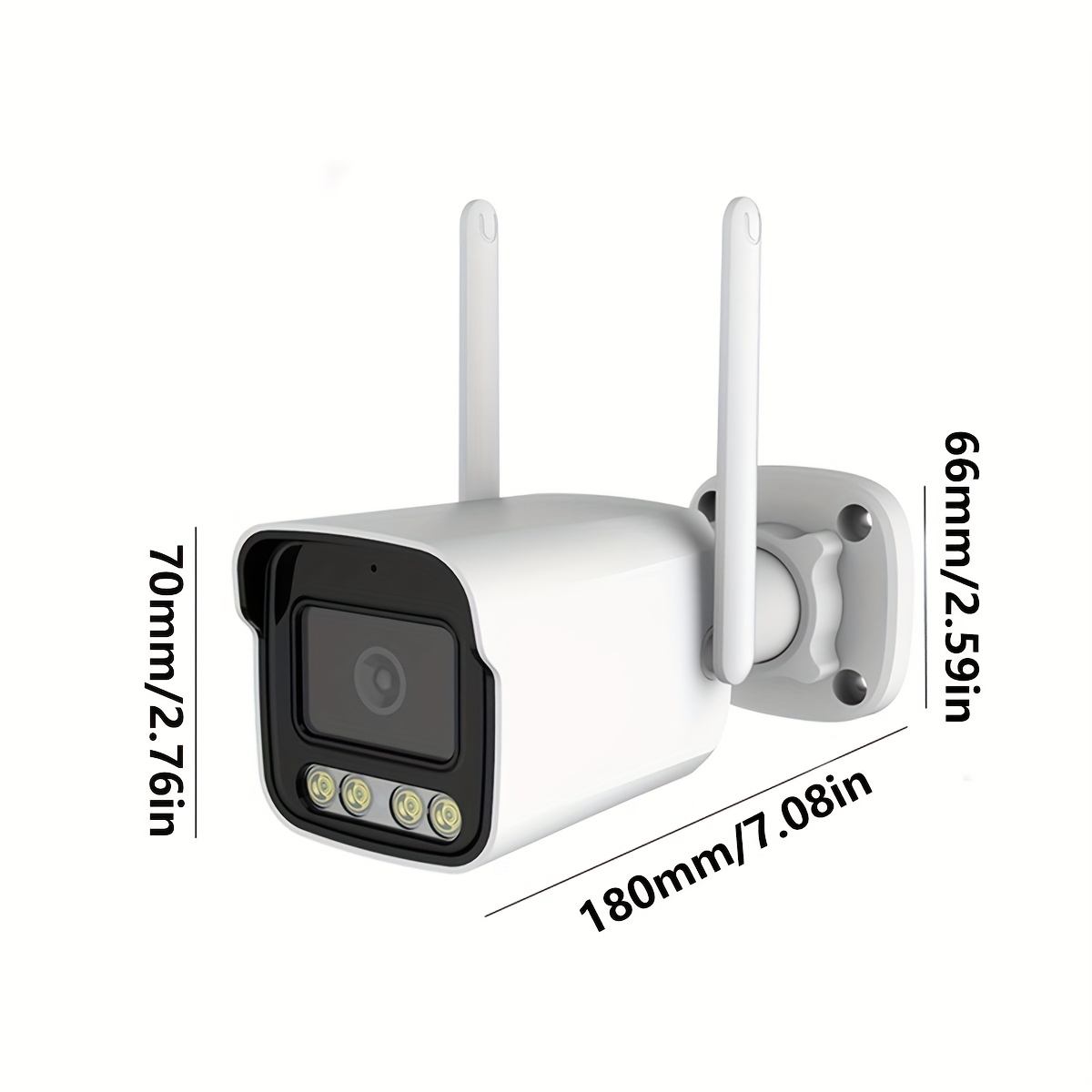 3mp outdoor wifi bullet camera long range night Temu Morocco