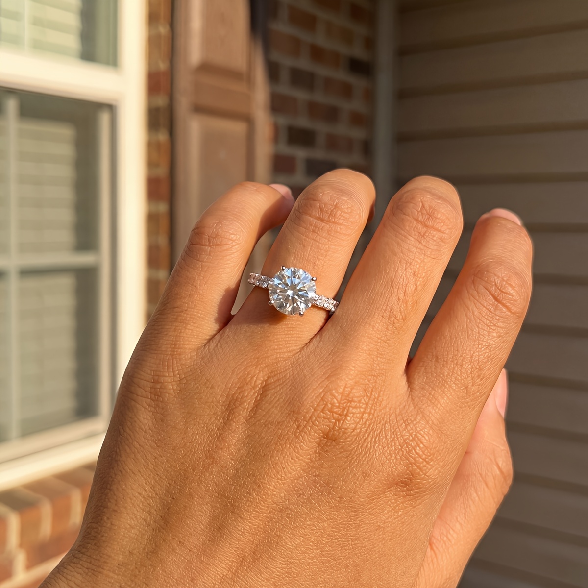 Women's Noble Shining Star Ring, Holiday Gift