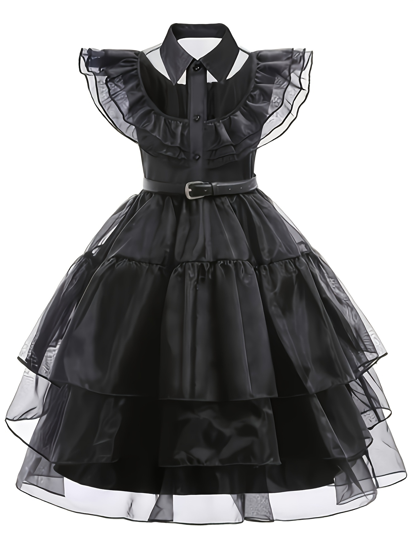 short brown dress Brown Polka Dot Wrap Frill Dress – AX Paris
