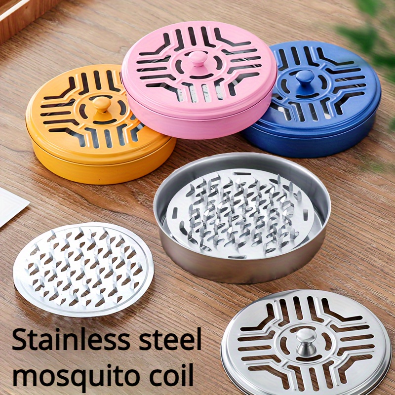 

Eliminate Mosquitoes Instantly With This Portable Stainless Steel Mosquito Incense Box!