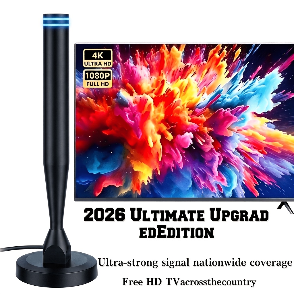 TEMU Digital Tv Antenna For Smart Tv Model Of Digital Hd Tv Antenna In 2023 Indoor And Outdoor With Powerful Magnetic Base 360 Reception Indoor TEMU Digital Tv Antenna For Smart Tv Model Of Digital Hd Tv Antenna In 2023 Indoor And Outdoor With Powerful Magnetic Base 360 Reception Indoor
