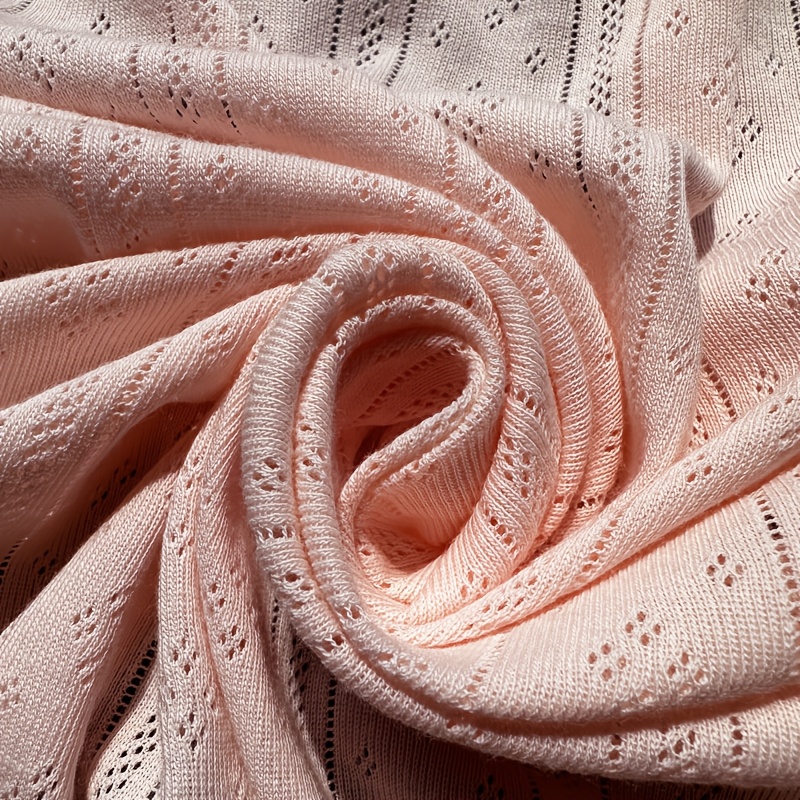 thin pale pink stretchy jersey fabric lovely Temu Bahrain