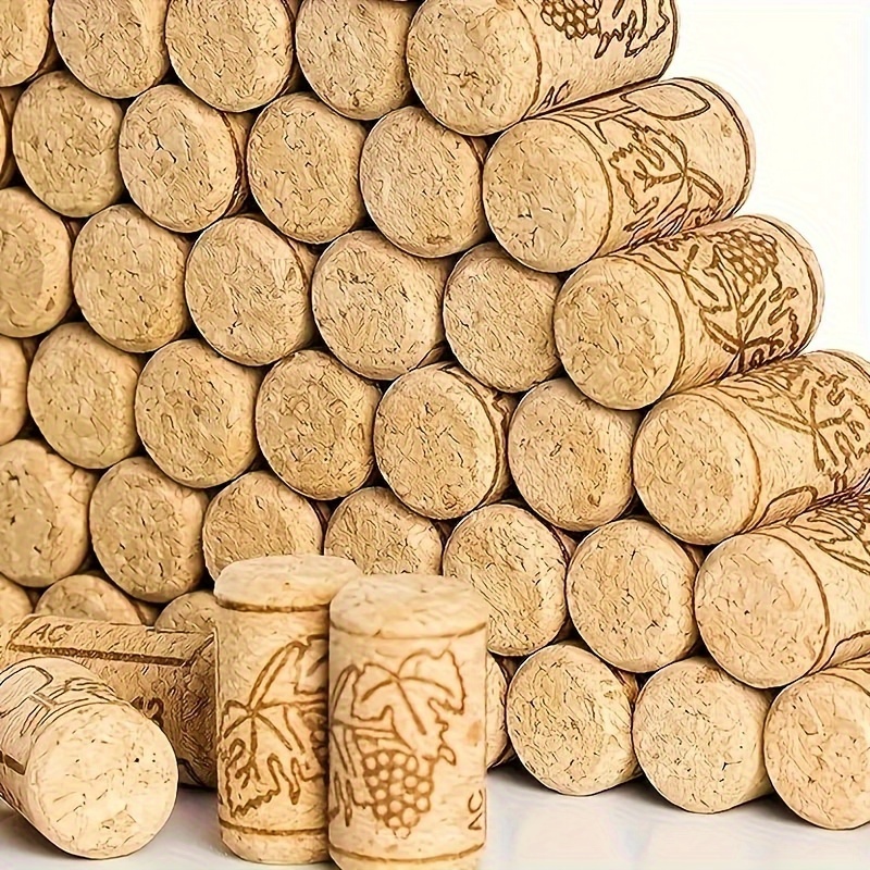Lot De 5/10 Bouchons En Liège Coniques - Bouchons Réutilisables Pour Vin, Vinaigre, Huile - Neuf