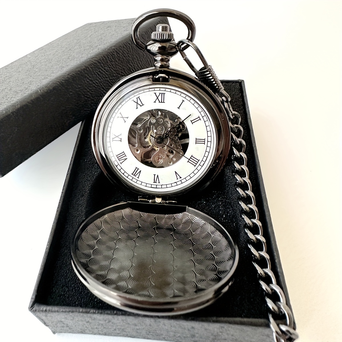 Mens Watches Waterproof Pocket Watches Luxury Automatic Pocket