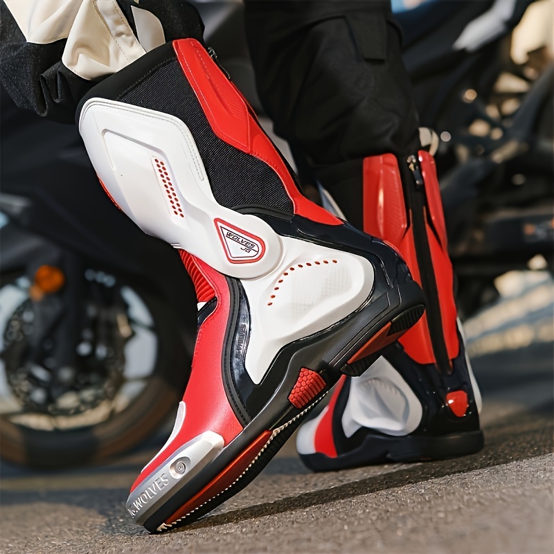 jg wolves autumn winter riding boots mens warm windproof - Temu