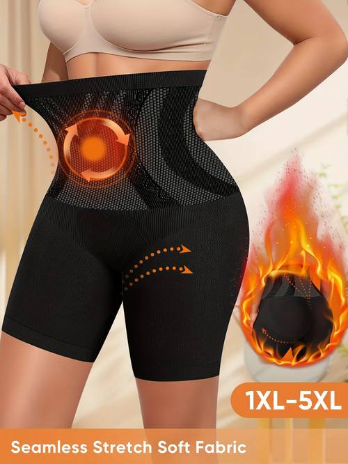 1 size high waist tummy control seamless panties womens stretch shapewear shorts