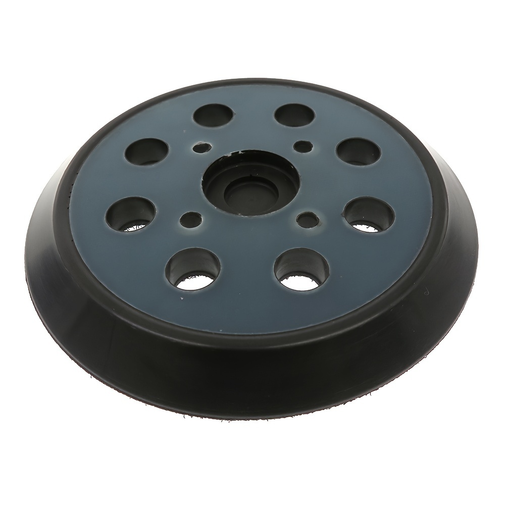 E-shop 5 Zoll Schleifpad 8-Loch 3/4 Nagelrücken Schleifscheiben Pad Klettband Schleifpads für Makita 743081-8 743051-7, Dewalt 15128, Elektrischer