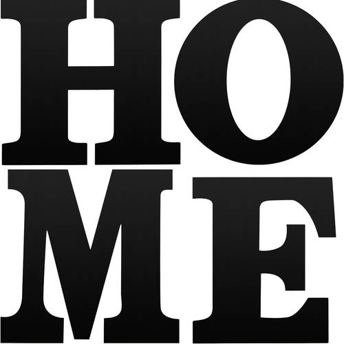 set of 4 wooden letters each 12 inches designed for farmhouse style wall decoration enhancing the ambiance of your living room entryway or art display in black