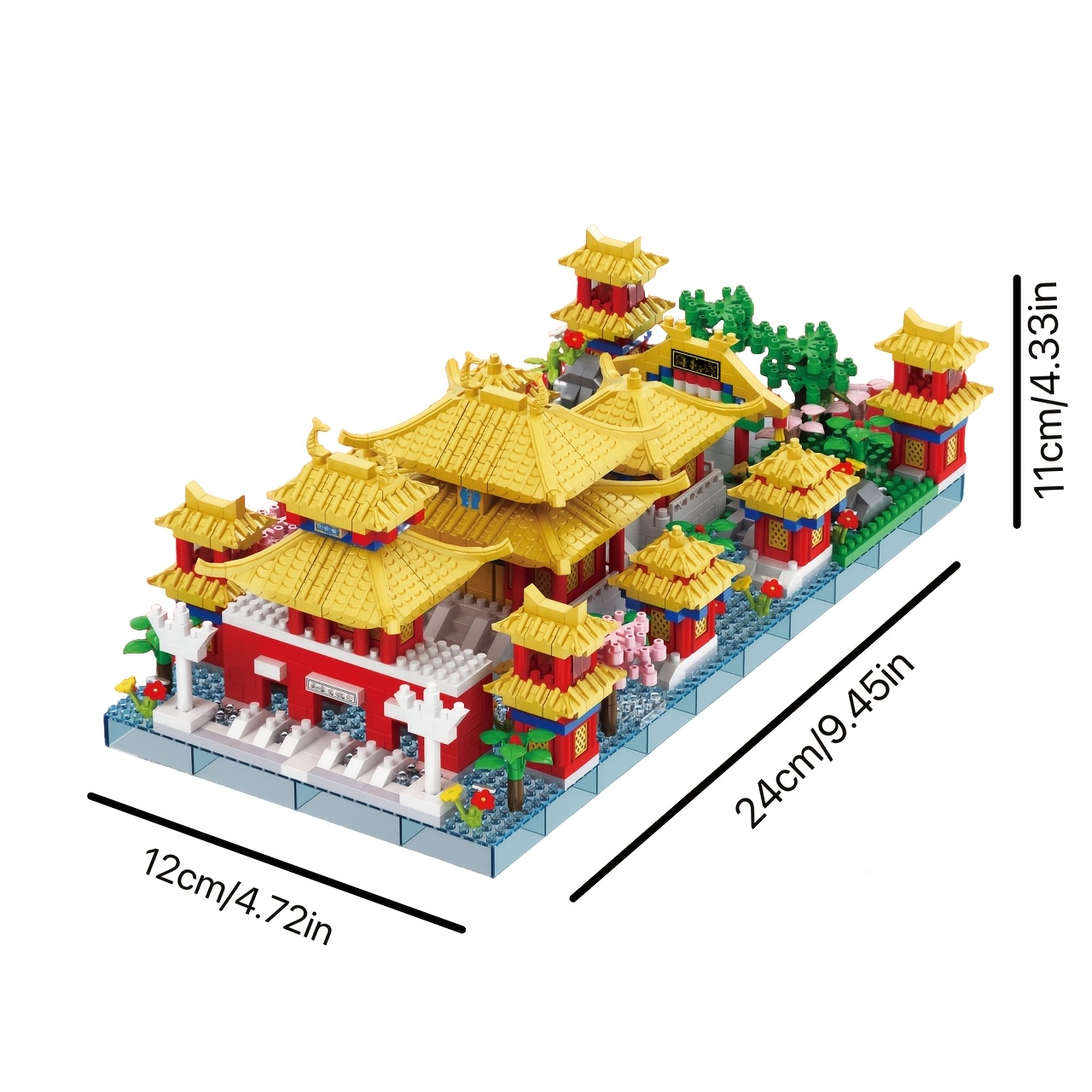 Chinese Style Forbidden City Palace Building Block Toy