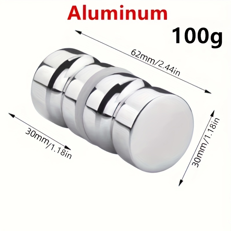 Back-to-back Glass Door Knob Puller Push Bathroom Shower Handle Door Knob Door Pulls Gate Handle