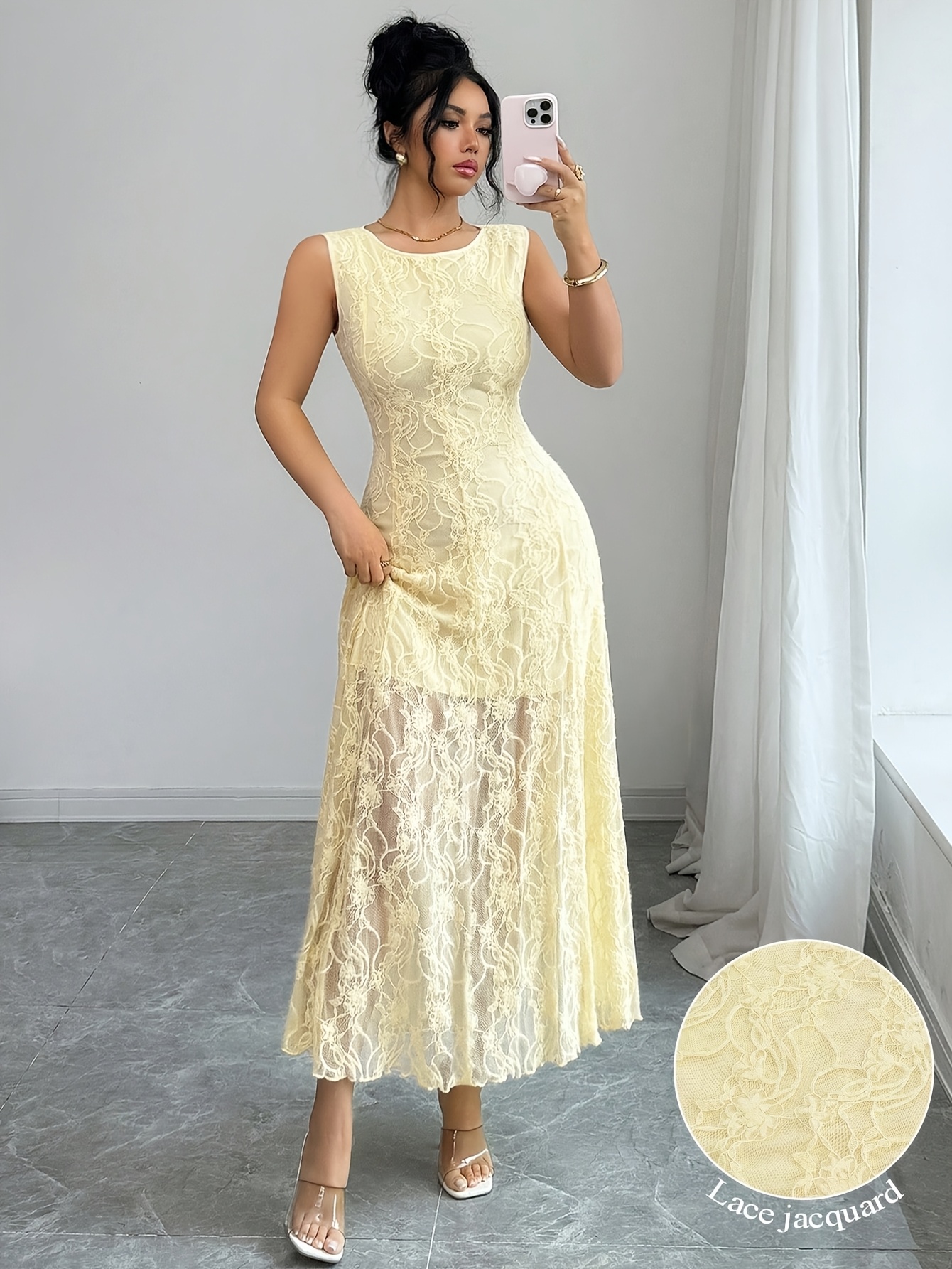 dresses for women lace sold on Temu United States