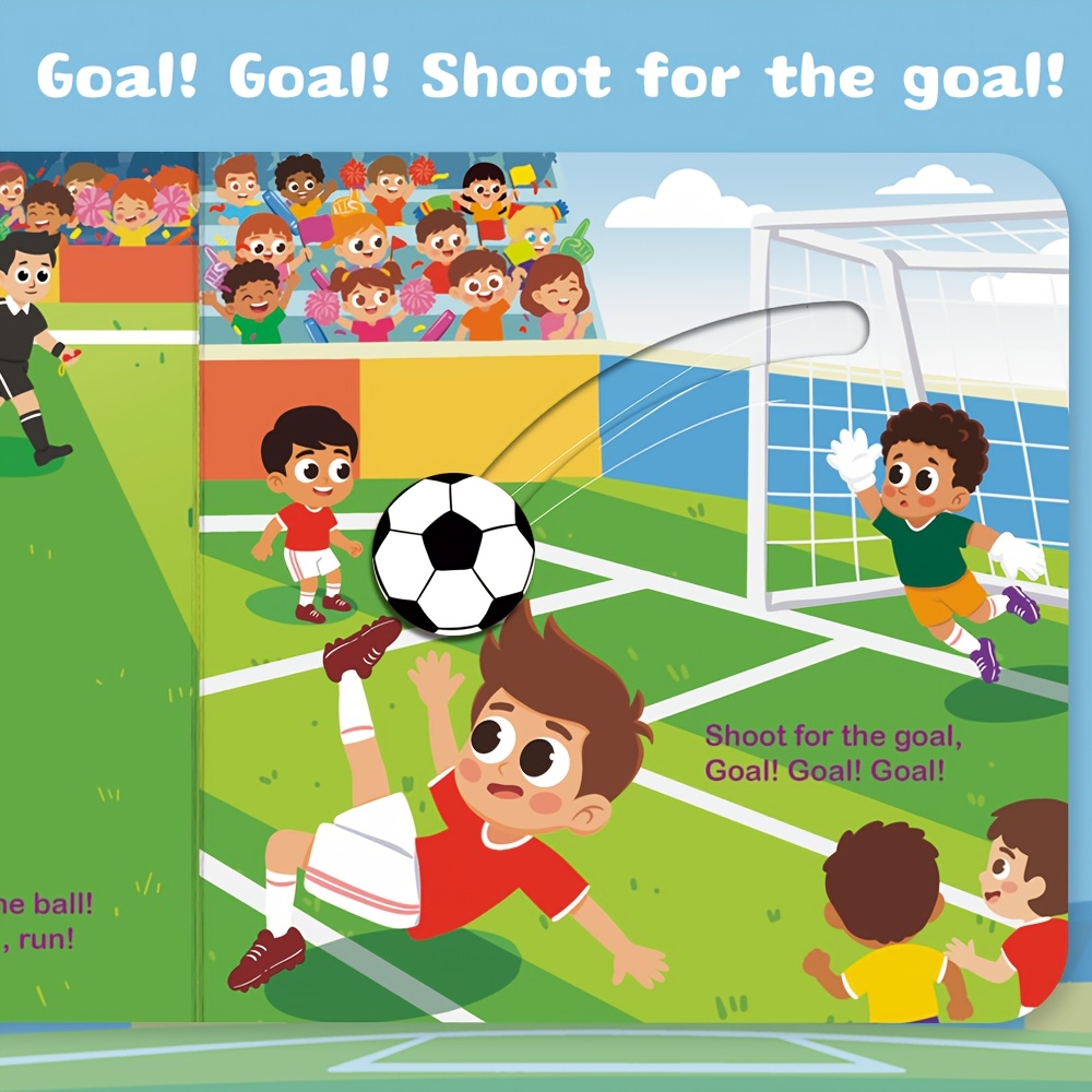 I Love Soccer Interactive Pull-Along Push-Pull Book