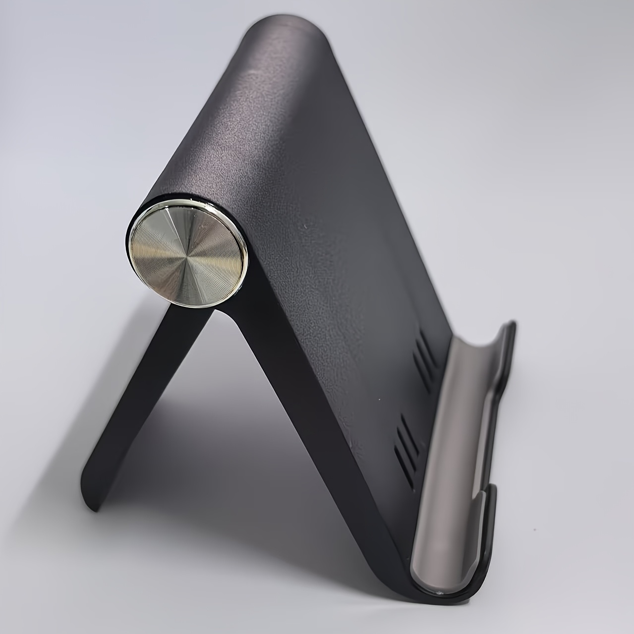 TEMU Supporto per telefono portatile e pieghevole, supporto da scrivania per smartphone e tablet, design , facile da , regolabile, materiale plastico