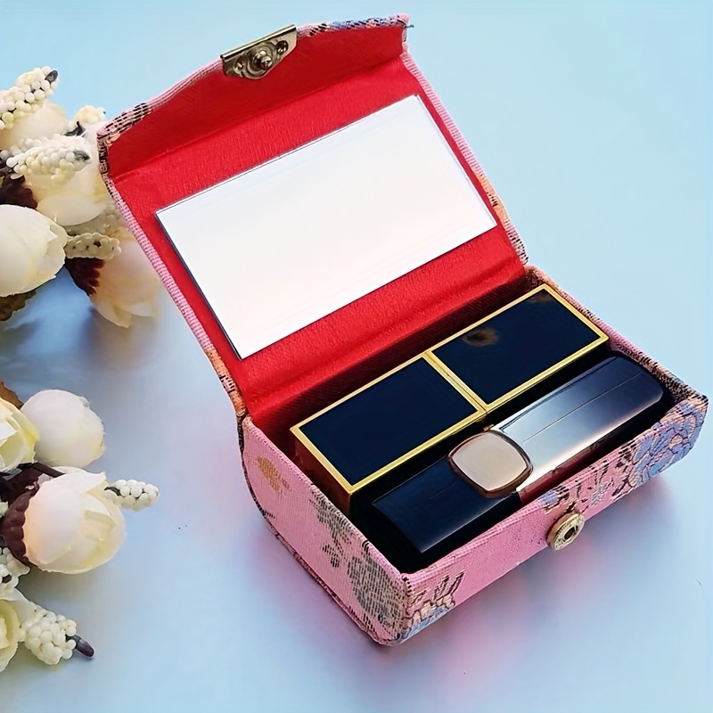 Chinese Retro Large Lipstick Case, Jewelry Storage Box