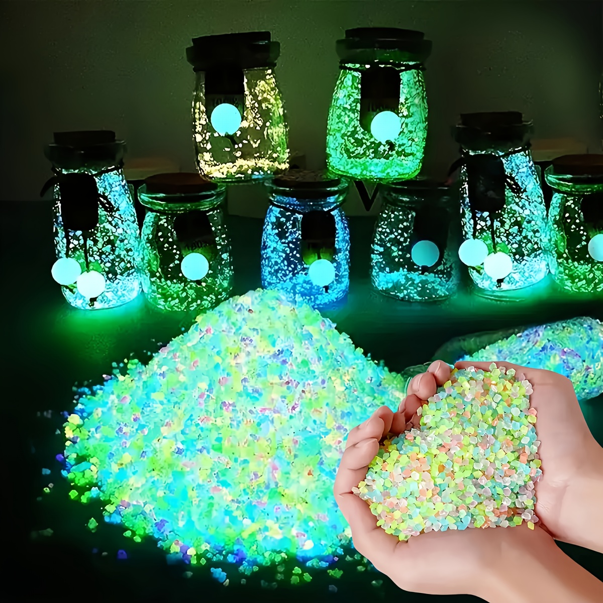 

4500 Pieces Resin Sand, 115g, Diy & Pool Party Decor, Graduation & Wedding , Bottle Filling, No Power Required, Plastic Material