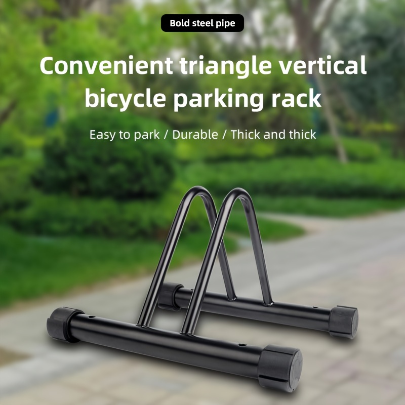 

Adjustable Bicycle Floor Stand, Heavy Duty Carbon Steel Bicycle Parking Stand, Mountain Road Bike Holder