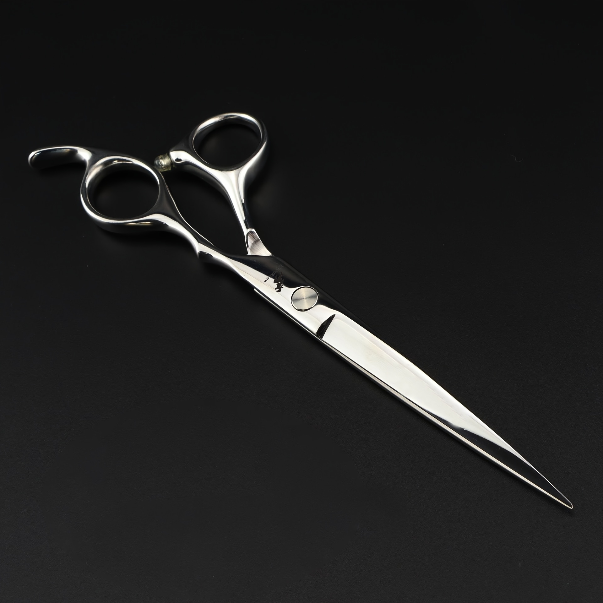 E-shop 5.5/6.0/6.5/7.0 Zoll, Scharfe Spitze, Mehrere Größen Verfügbar, Friseurschere, Silberfarbene Hochwertige Schere mit Scharfer Spitze