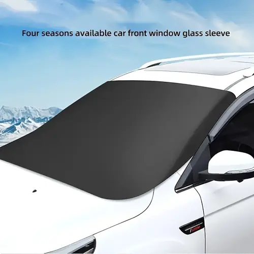 car windshield anti snow winter anti freezing cover sun protection and sunshade cover