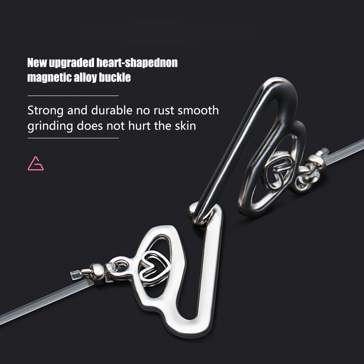 1 Pair Women Transparent Bra Strap Silicone Bra Accessories Shoulder Strap Adjustable Transparent Hook Invisible Straps