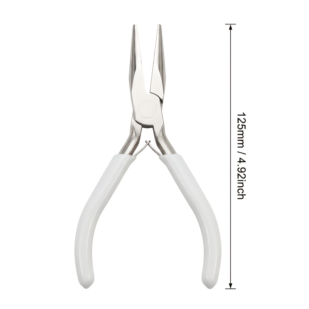 TEMU 4.92-inch Needle-nose Pliers Are A Versatile Tool, Featuring A Dual Spring To Reduce Hand . Are Most Used For Gripping And Handling Wire, ,