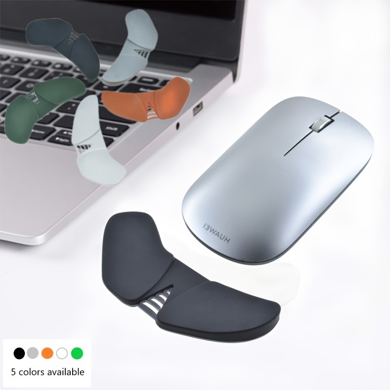 

Ergonomic Mouse Pad With Silicone Wrist Support - Anti-tendonitis, Unisex Design