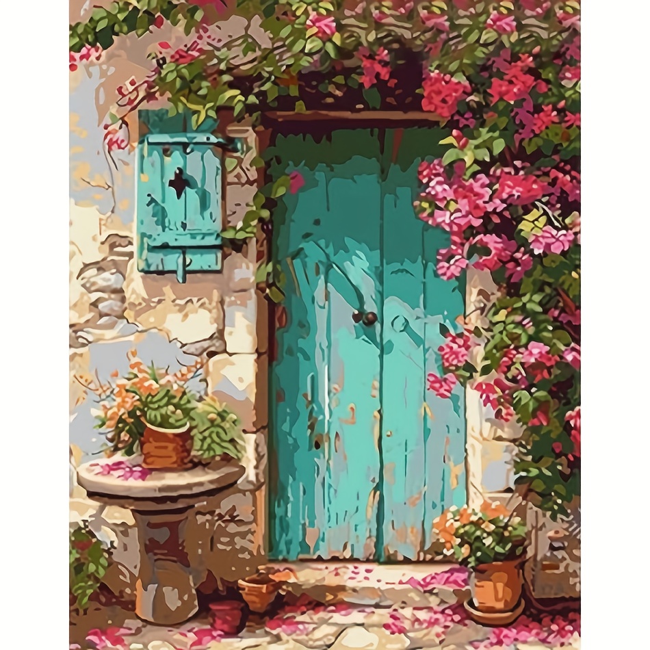 Malen Nach Zahlen Für Erwachsene - Landschafts-Motiv 30x40cm, Mit Acrylfarben