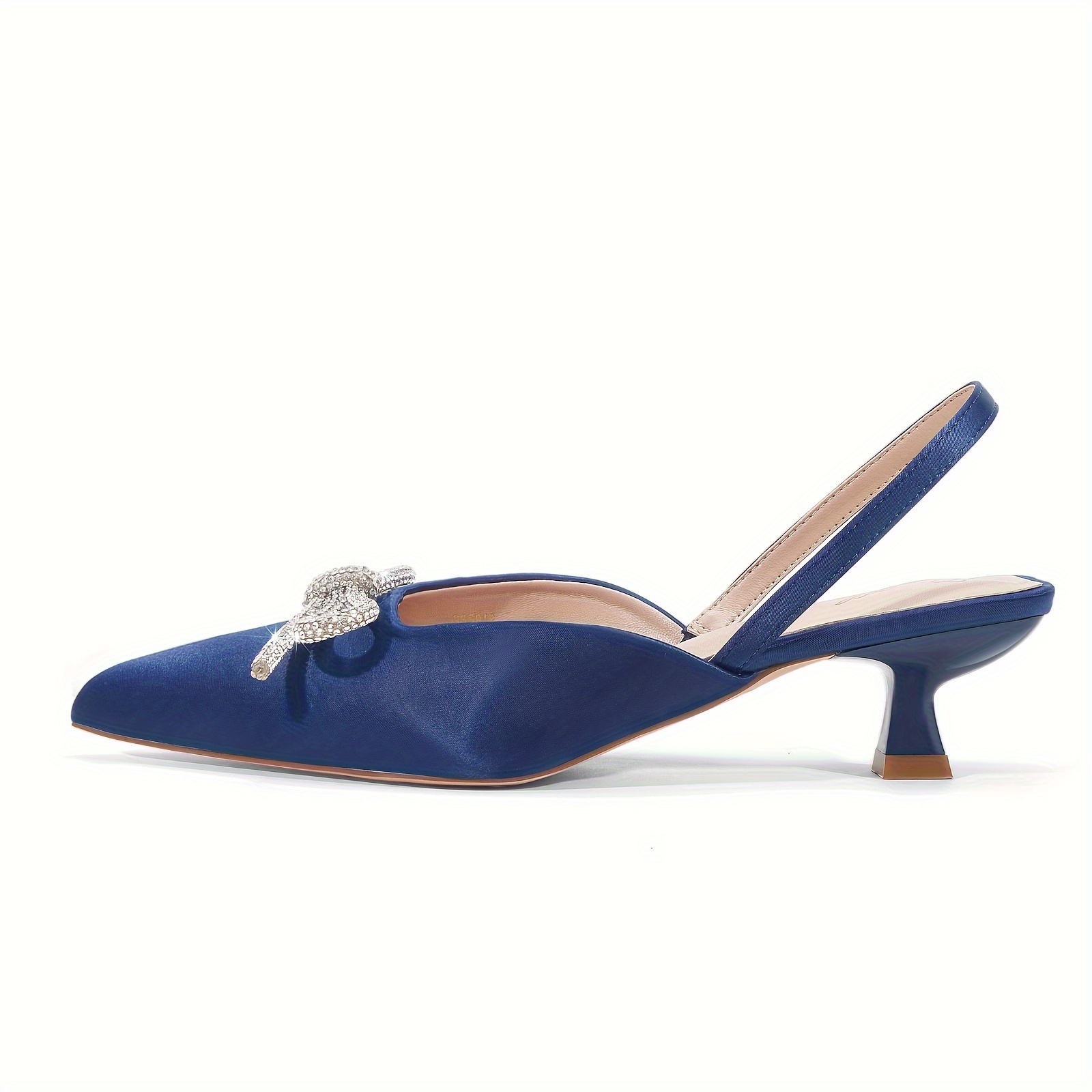le decore le talon lady ribbon ミュール Miss Z Mule Ocelot - 100 mm Mules - Embroidered crepe satin